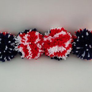 Grand Old Flag Pom-Pom Vase/Bowl Filler